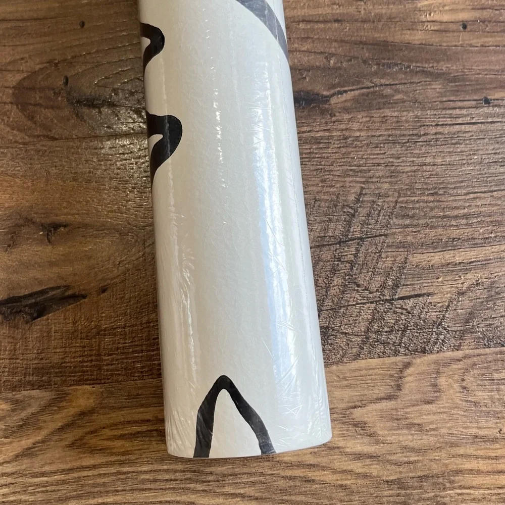 NWT Kravet Couture ANTHROPOLOGIE Wallpaper W3886-8 Floral Sketch Onyx 1 Dbl Roll